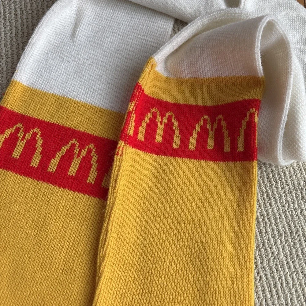 Vtg 80's McDonald's Scarf Acrylic Logo 58